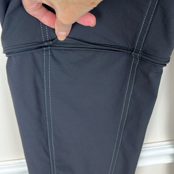 Kuhl Women’s Convertible/Zip-Off Pants/Shorts, Black, 6 Pockets, Hiking, Size 6 - Picture 6 of 16